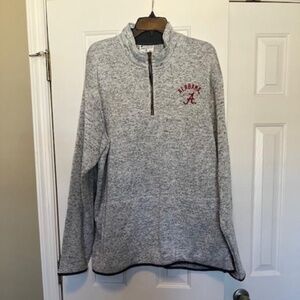 University of Alabama by Champion Womens Knit Half Zip Top 2 XL